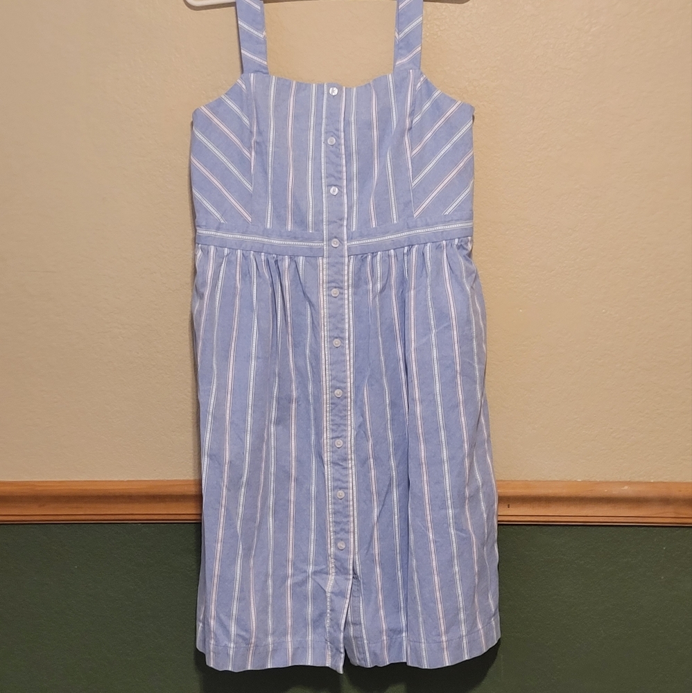 Draper James Sleeveless striped dress